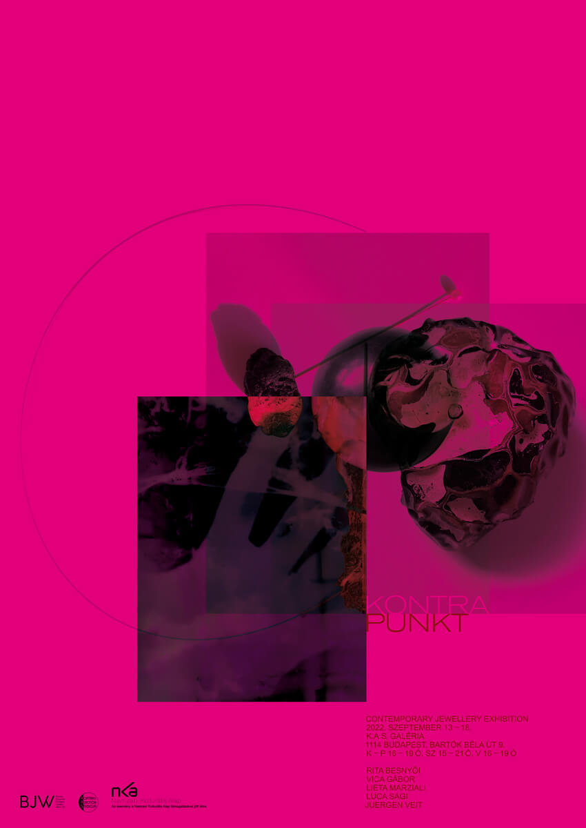 KONTRAPUNKT - catalogue text for Kontrapunkt exhibition, Budapest Jewelry Week, Hungary (September 2022)
